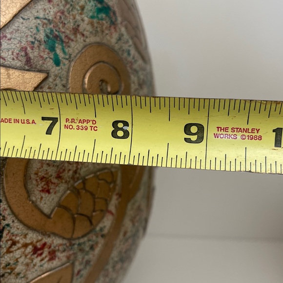 Oversized Ceramic Egg Decor | Minimalist Modern | Paintable - Picture 3 of 4